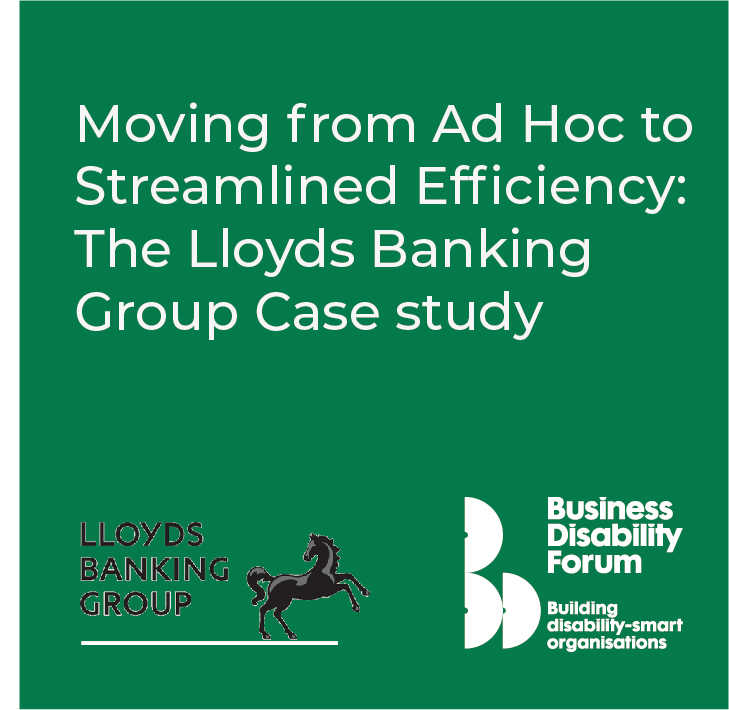 Download Lloyds Banking Group Workplace Adjustment Case Study