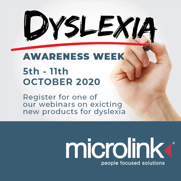 Dyslexia awareness week. register for our webinars on exciting new products for dyslexia