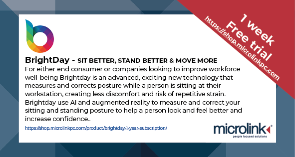 BrightDay - SIT BETTER, STAND BETTER & MOVE MORE