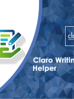 Claro Writing Helper helps you organise your written assignments