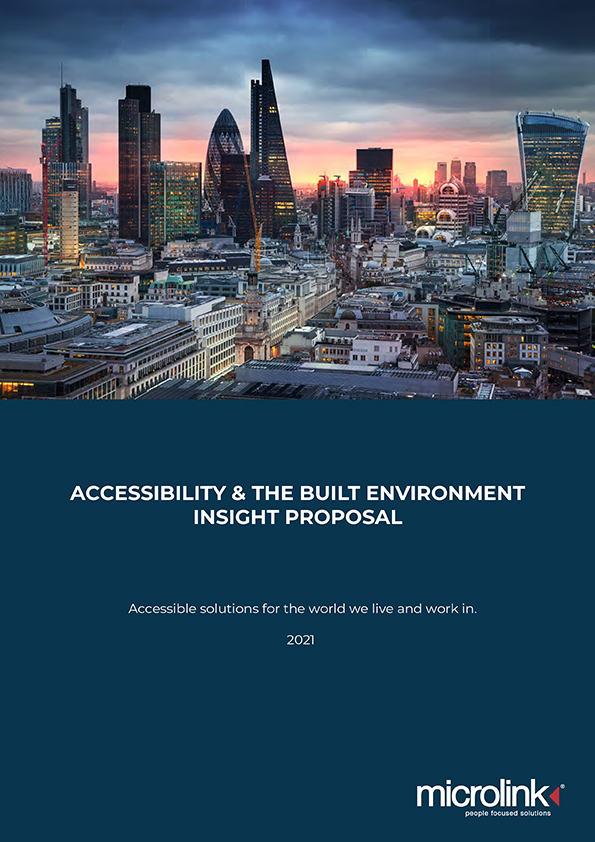 Accessibility & the Built Environment Insight Proposal