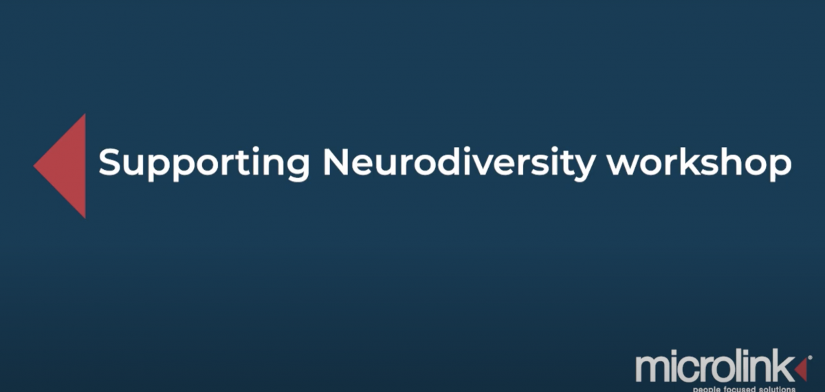 Watch Supporting Neurodiversity Workshop video